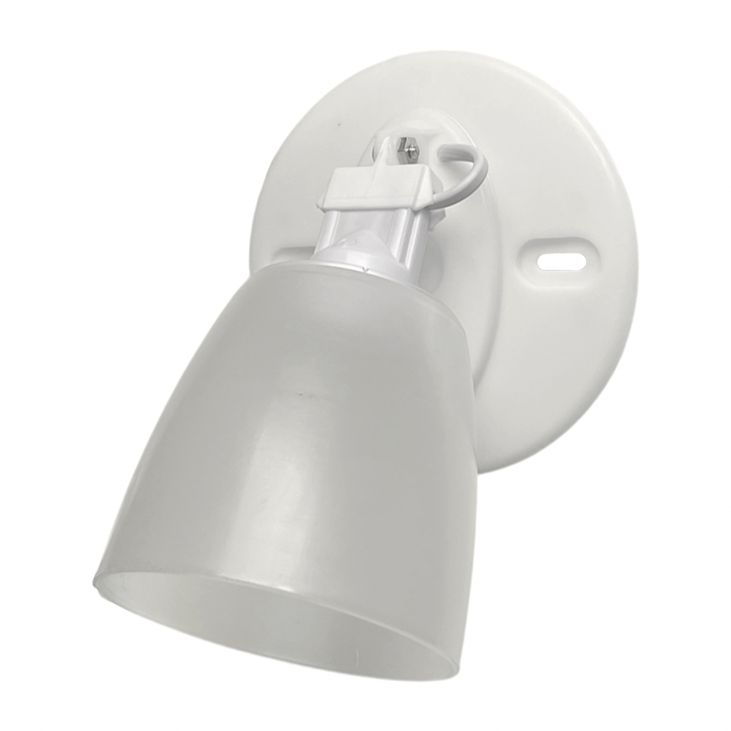 Receptaculo 1L movil c/ tulipa plast Bco