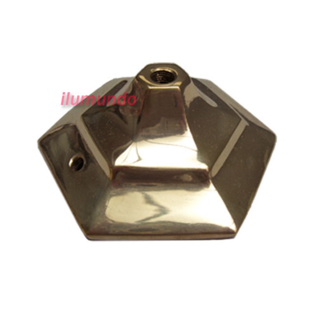 Base Hexagonal - 10 cm fundicion