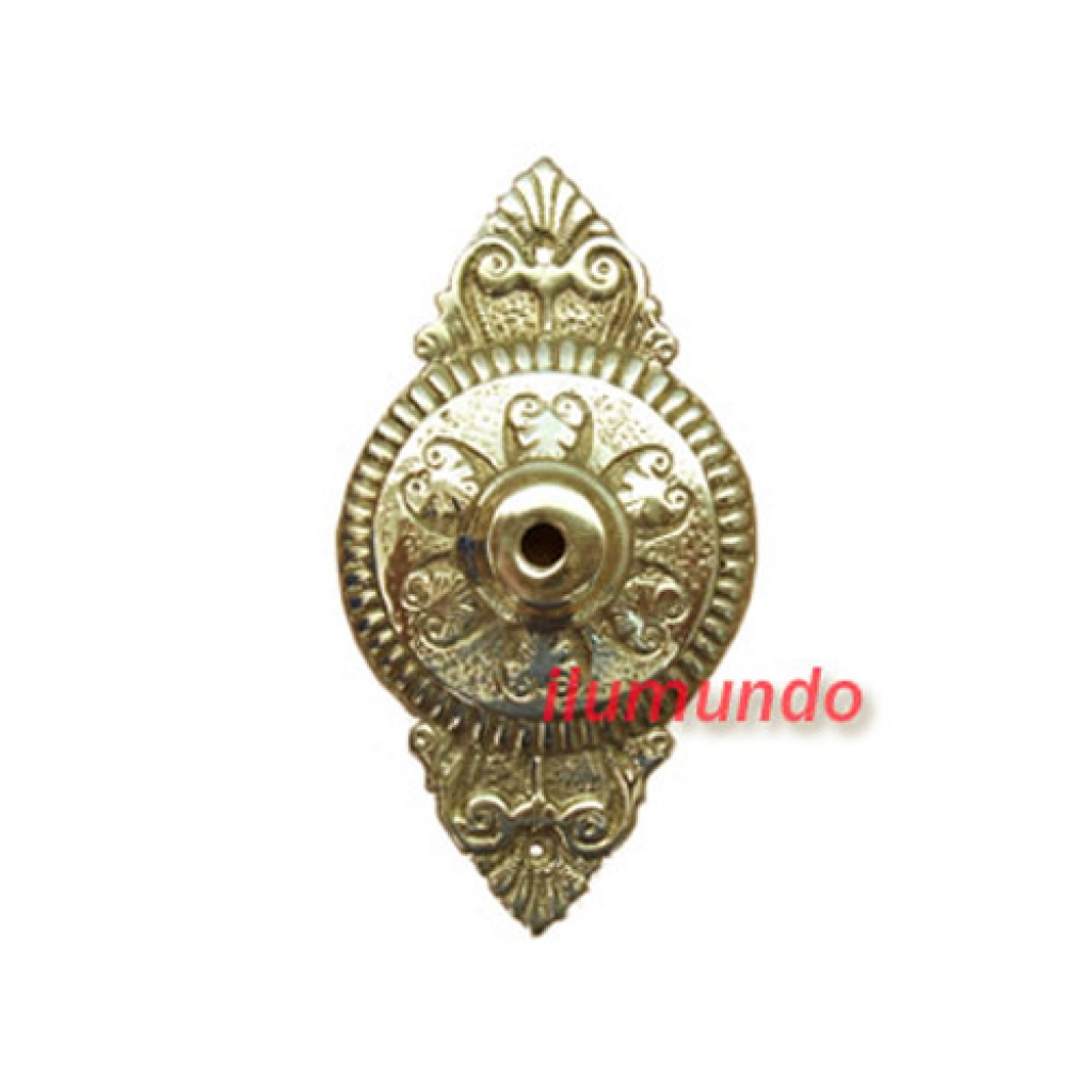 Base Aplique Brujula Chica 16x8cm Fund