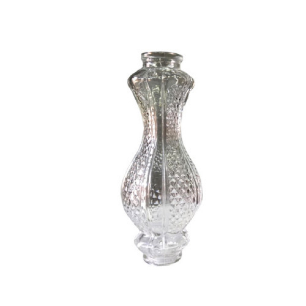 Botella chica Pta Diamante vidrio