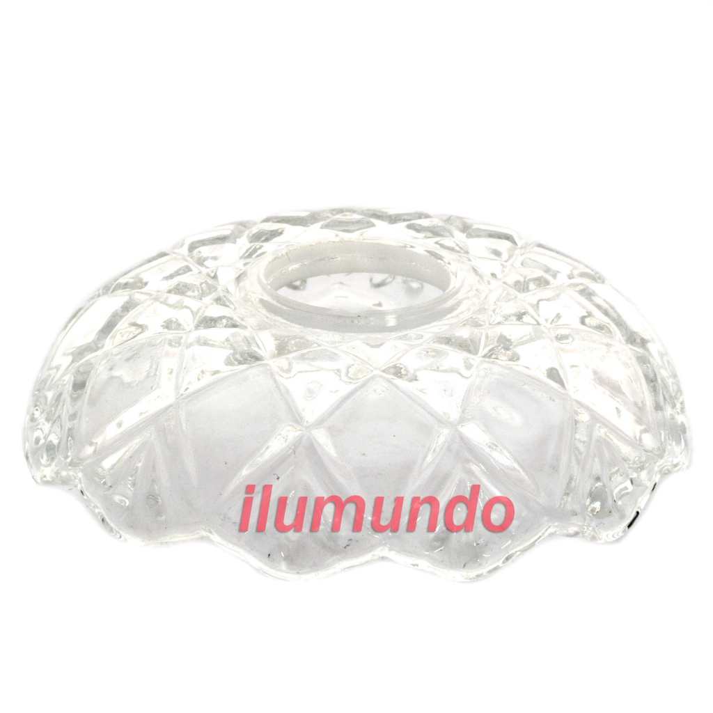 Platillo Tallado 10cm vidrio