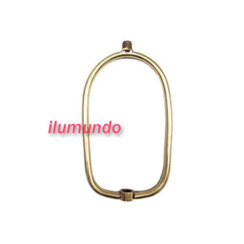 Lira cerrada 13 cm 1 luz (bronce)