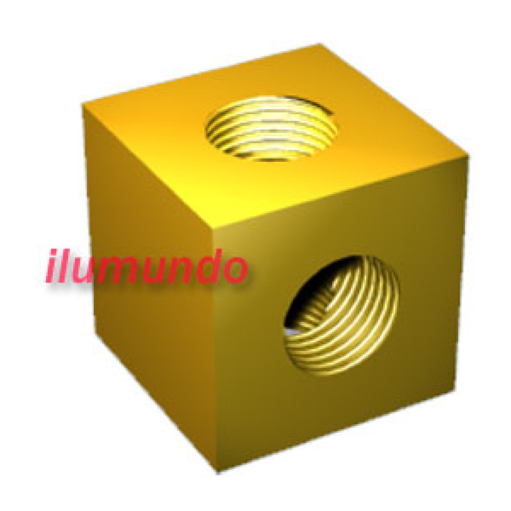 Cuadrado 2x2  22x22 mm 7/8