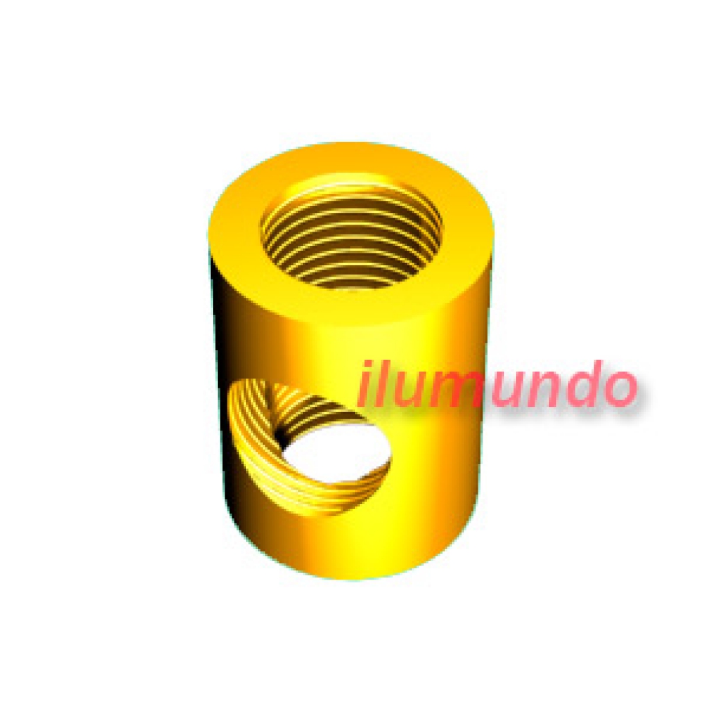 Codo 2x1 10,1x14x18 mm bronce