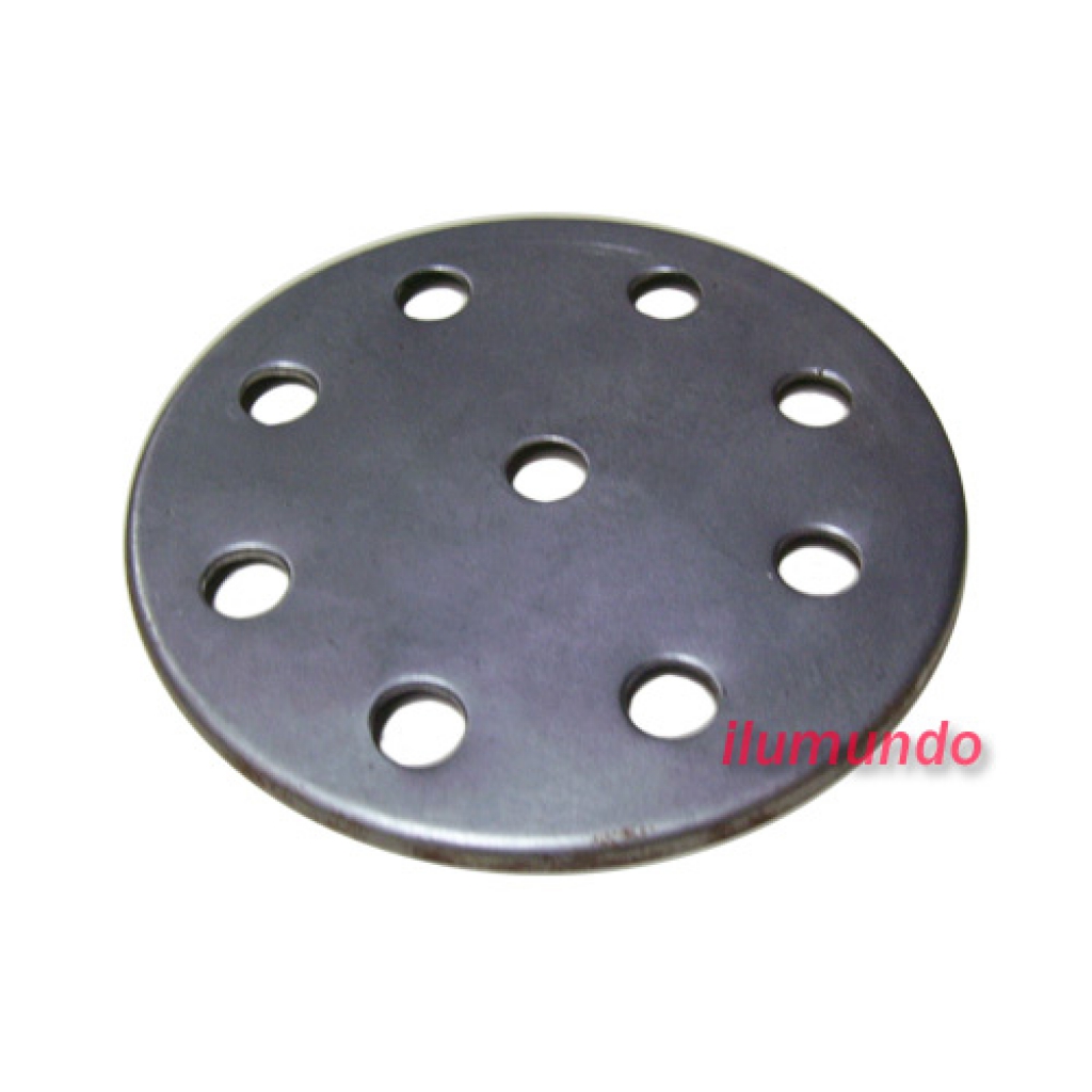 Disco plano de 10cm con ag H