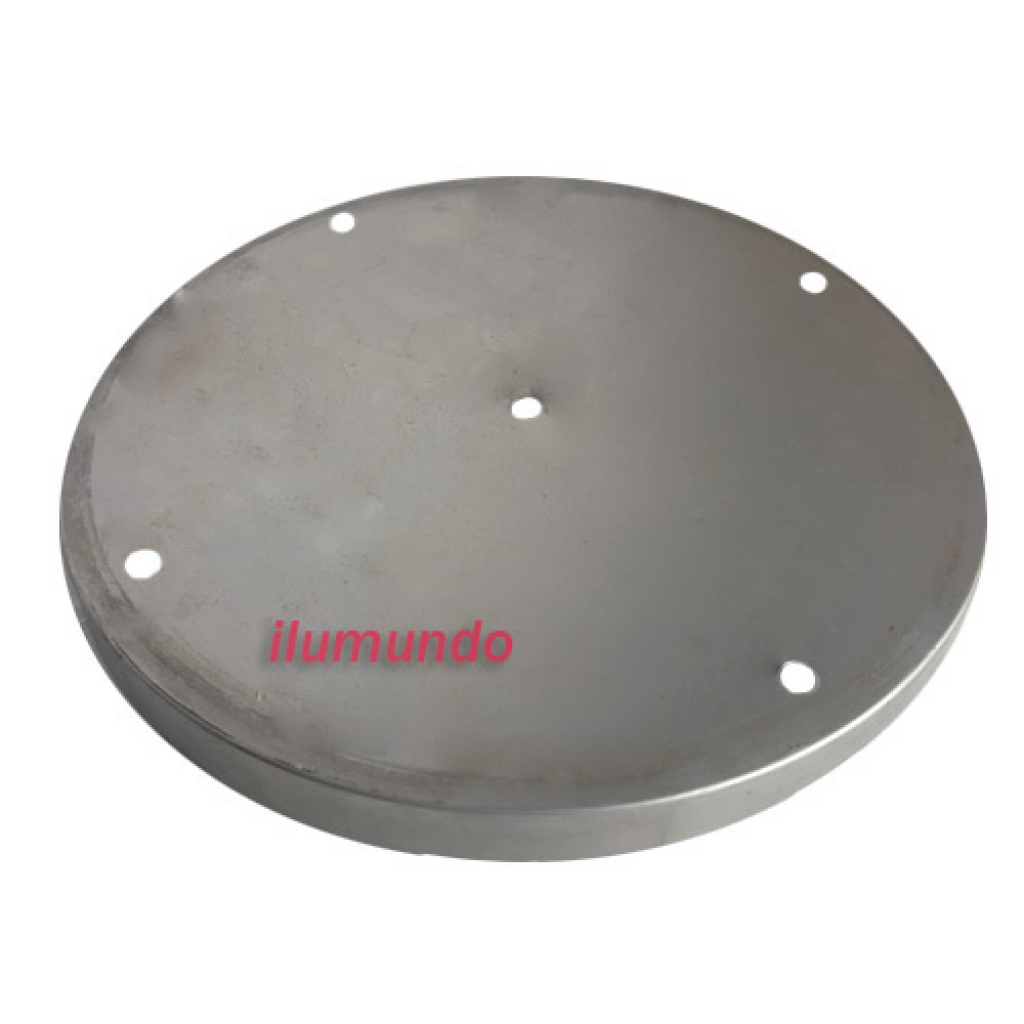 Disco plano de 30cm con agujeros (3 y 4) H